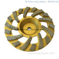 5 Inch Turbo Diamond Grinding Cup Wheel for Concrete